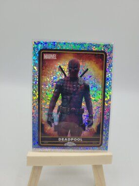 2025 Topps Chrome Deadpool #21 Deadpool Mini Diamond Trading Card